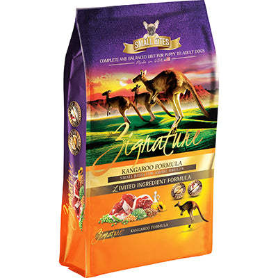 Zignature Small Bites Kangaroo Formula