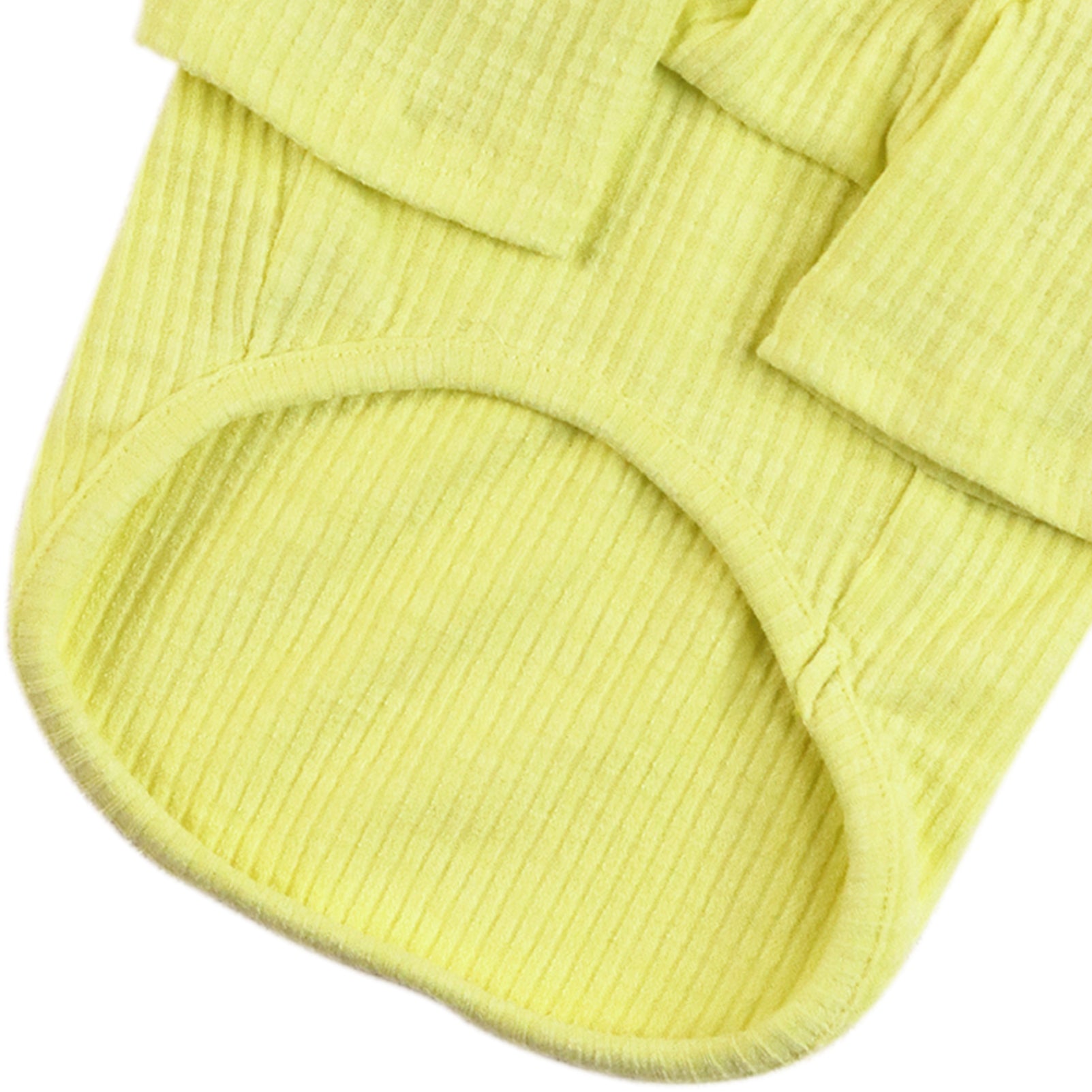 CHBORLESS Small Dog Shirt Puppy Clothes Summer Pet T-Shirt (Yellow)