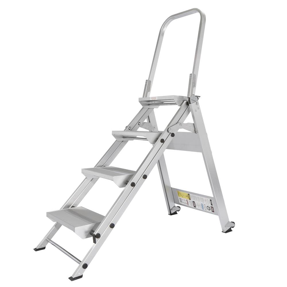 4-5/8-ft Aluminum 300-lb Type IA Step Ladder