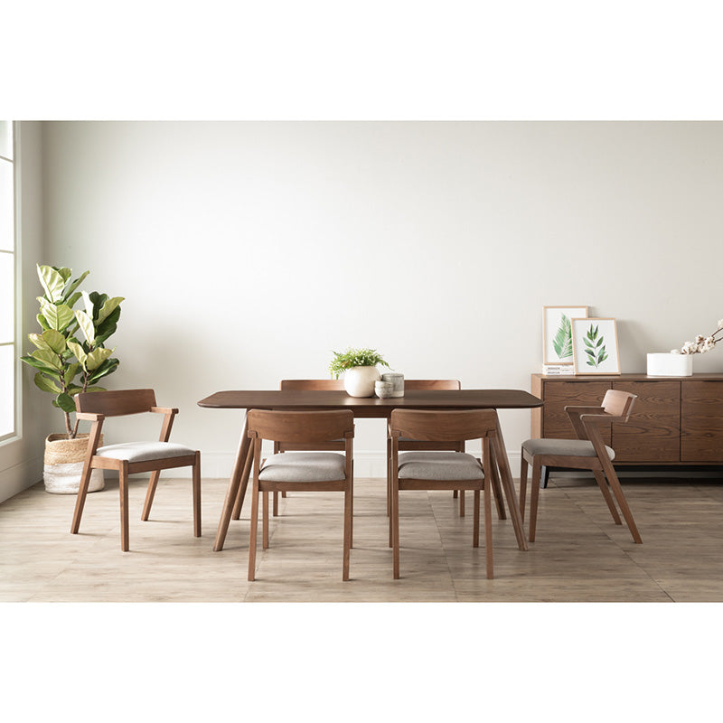 Zola Dining Chair - Cocoa & Grey