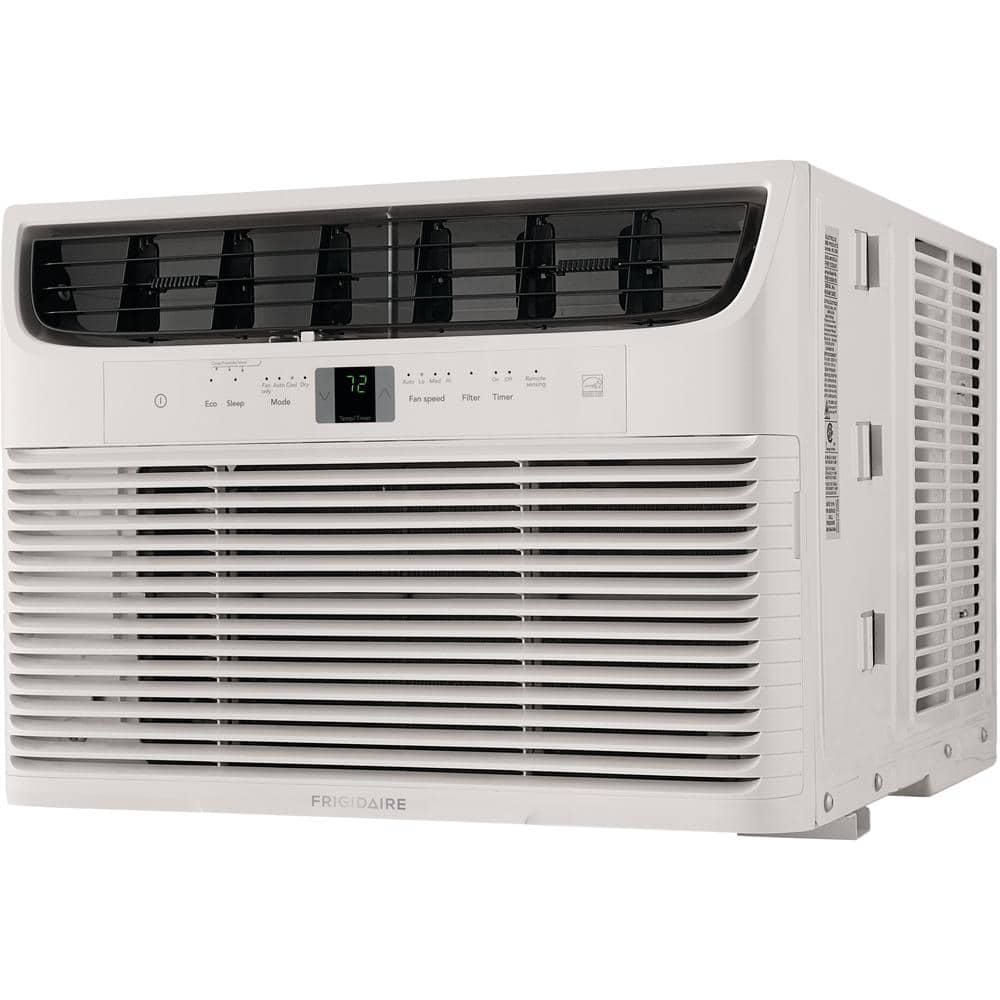 Frigidaire 15000 BTU 115Volt WindowMounted Median Air Conditioner with Temperature Sensing Remote Control