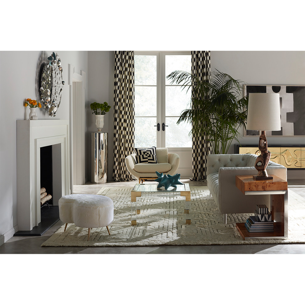 Bond Cantilevered Side Table   Contemporary   Side Tables And End Tables   by Jonathan Adler  Houzz