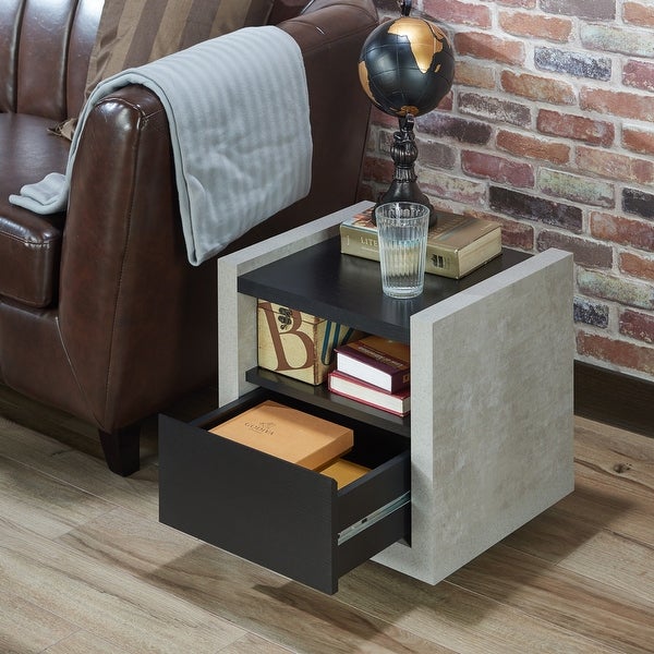 Furniture of America Kendelle Urban 1-shelf Side Table