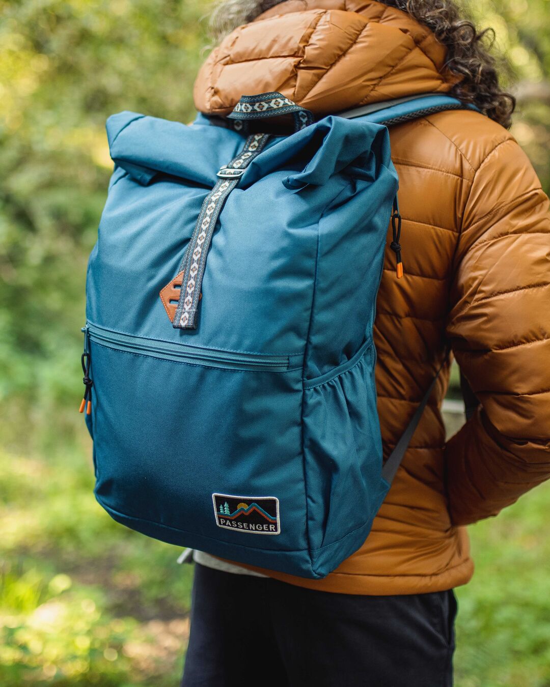 Backwoods Recycled Rolltop 32L Backpack - Ash Blue