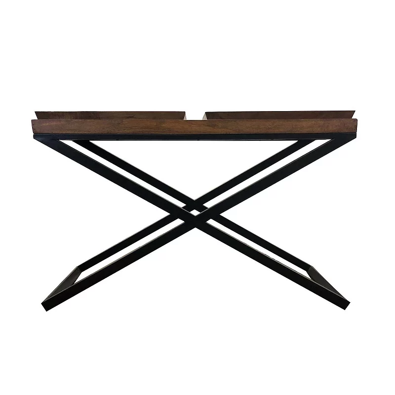 Monaco Square Tray Top Console Table