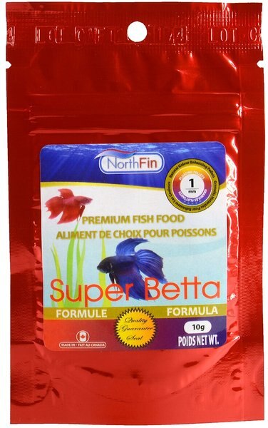 NorthFin Super Betta Fish Food， 10-k bag