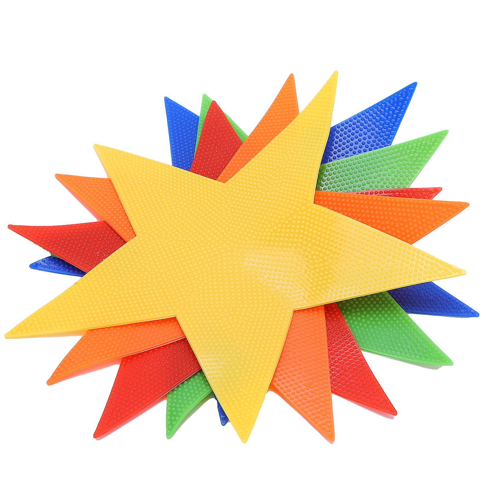 Fivepointed Star Game Toys For Kids Jump Play Mat Sport Team Play Training Toy For Children