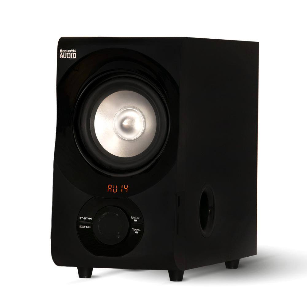 Acoustic Audio by Goldwood Bluetooth Home Theater 5.1 Speaker System with FM Tuner AA5171