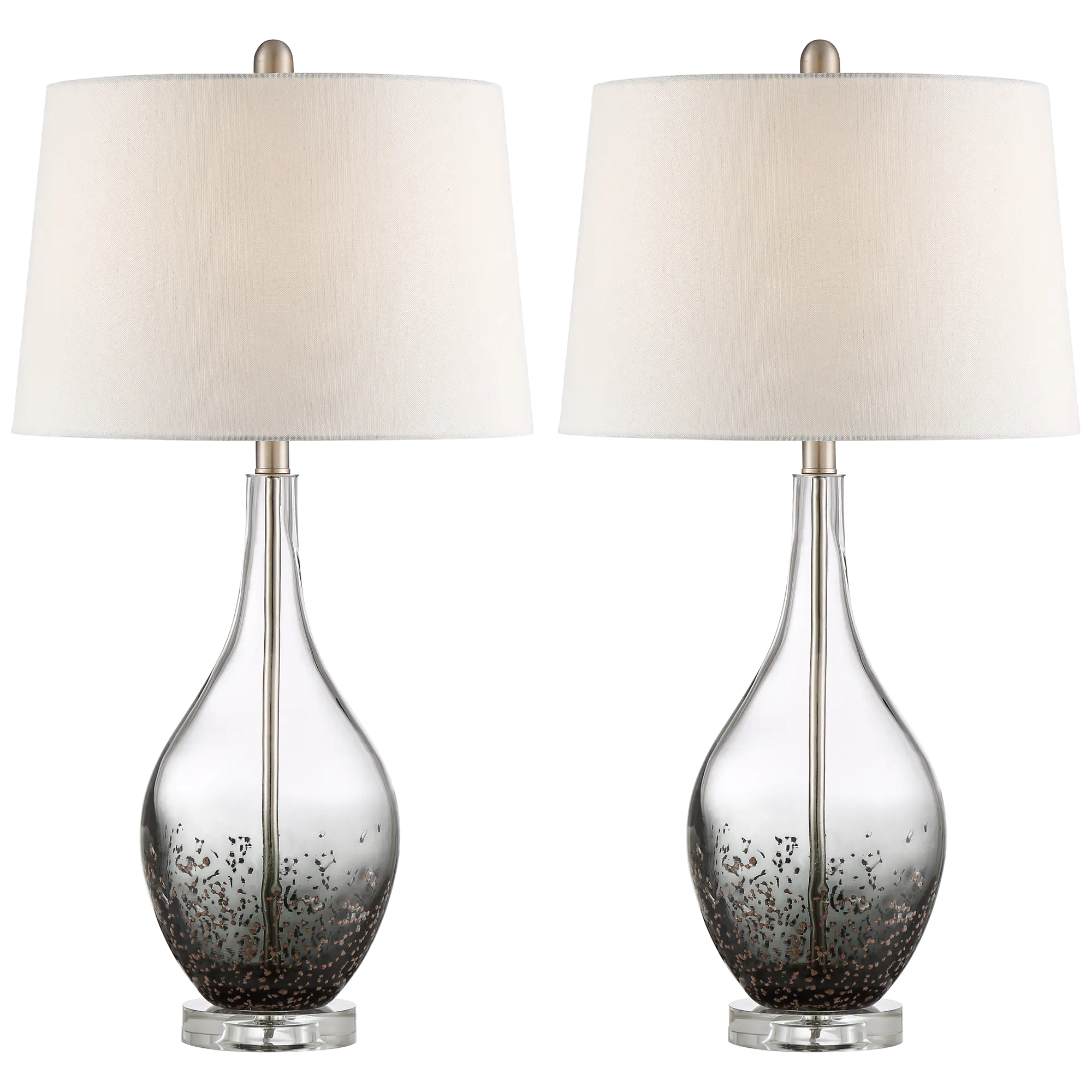 Sparrow Smoke Gray Table Lamps， Set of 2