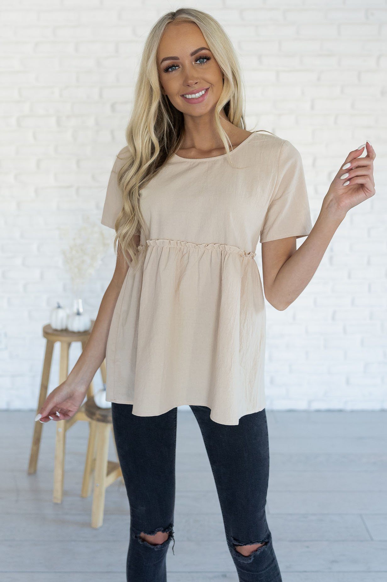 Perfect Days Modest Blouse