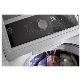 GE 4.5 cu. ft. Water Level Control Top Load Washer in White GTW585BSVWS