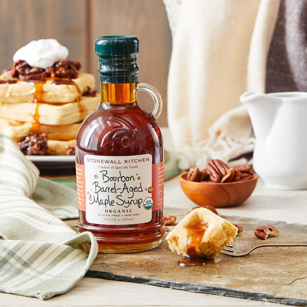 Stonewall Kitchen  Organic Bourbon Barrel-Aged Maple Syrup