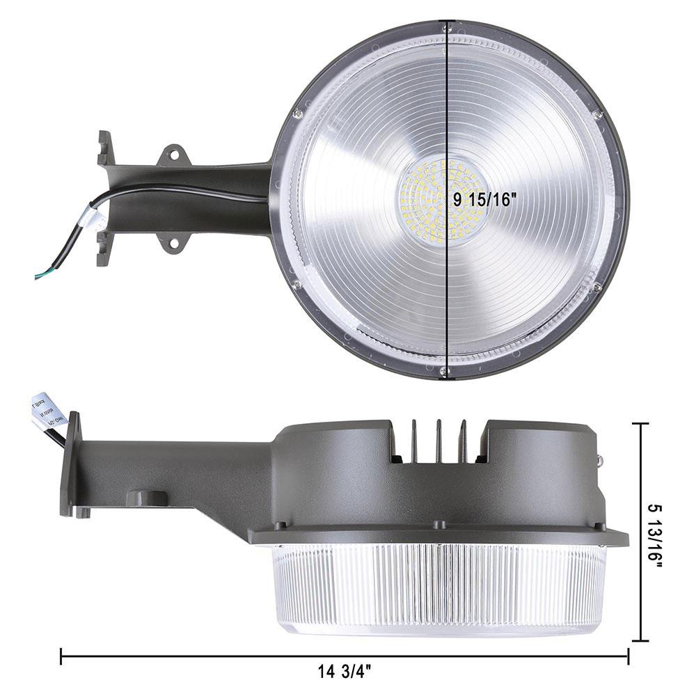 Yescom Outdoor LED Barn Light Dusk-to-Dawn with Photocell 50w 6250lm