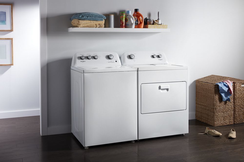 Whirlpool WED4850HW 7.0 Cu. Ft. Top Load Electric Dryer With Autodry Drying System