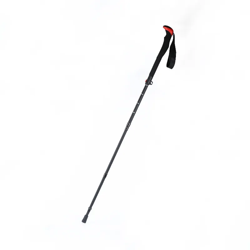 Factory Supply New Hot Selling Camping Hiking 5 Sections Folding Walking Stick for Outdoor