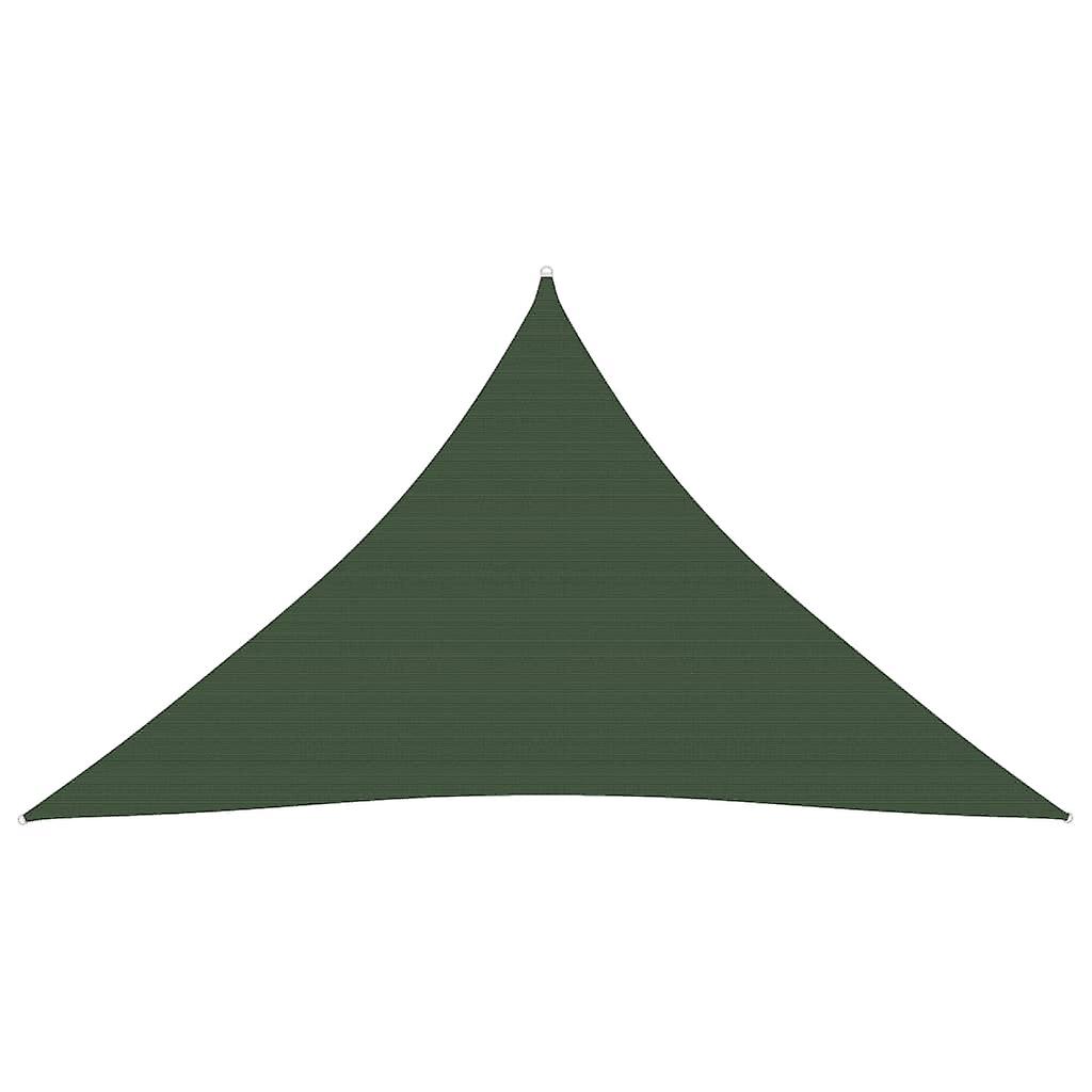 Balcony Dark Green Hdpe Sunshade Sail 3.5x3.5x4.9m