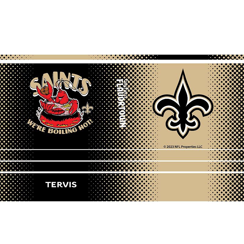 Tervis New Orleans Saints NFL x Guy Fieri’s Flavortown 20oz. Stainless Steel Tumbler