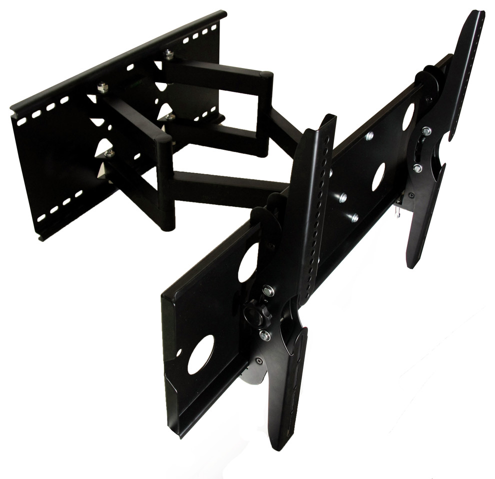 Mount It! Full Motion TV Wall Mount Bracket Heavy Duty Articulating Corner Stand   Contemporary   Entertainment Centers And Tv Stands   by Mount It! TV Wall  ampDesk Mounts  Houzz