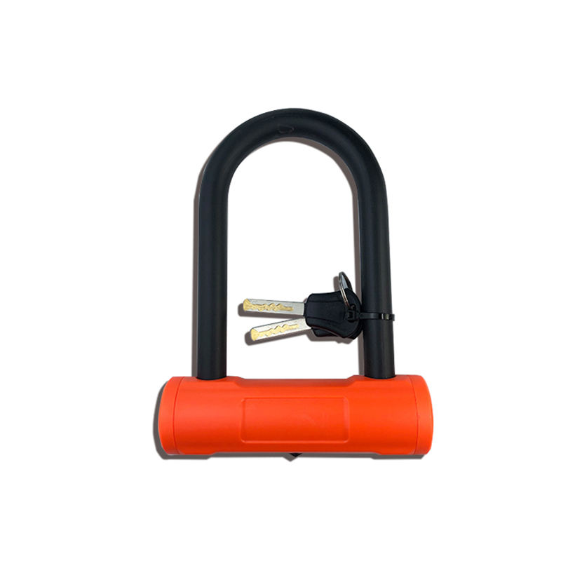 Cycling Accessories Popular Custom Security Anti Theft 2 keys Motorcycle U Bike Lock bicycle lock