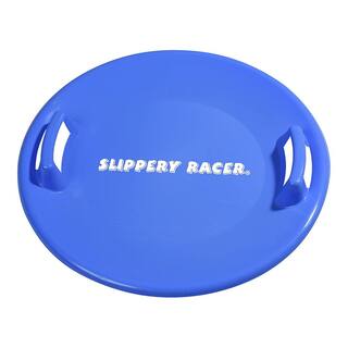 Slippery Racer Downhill Pro Blue Adults and Kids Saucer Disc Snow Sled SR710B