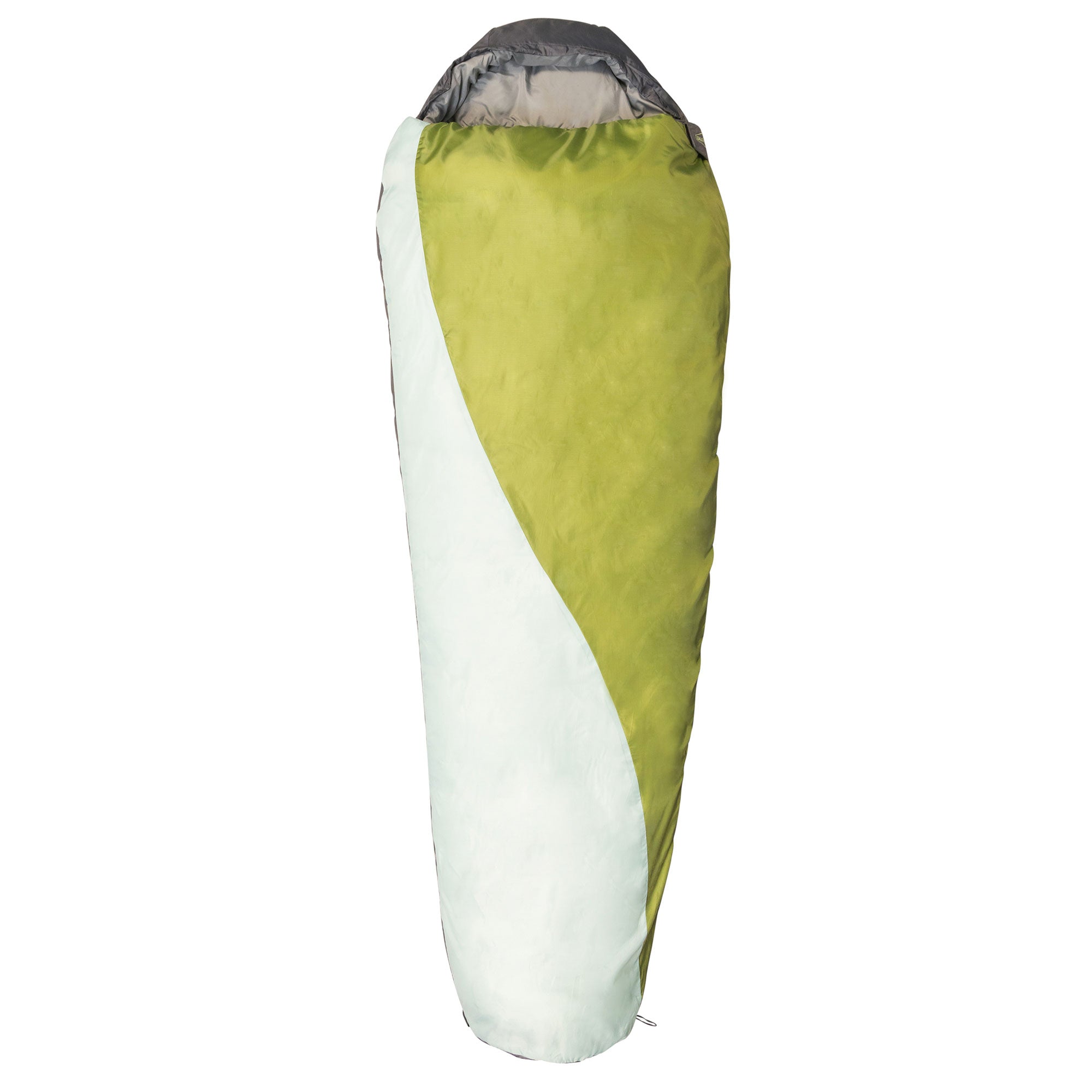 Kamp-Rite 75 x 33 Inch Mummy Style Rip Stop Polyester 40 Degree Sleeping Bag, Green 2-Tone