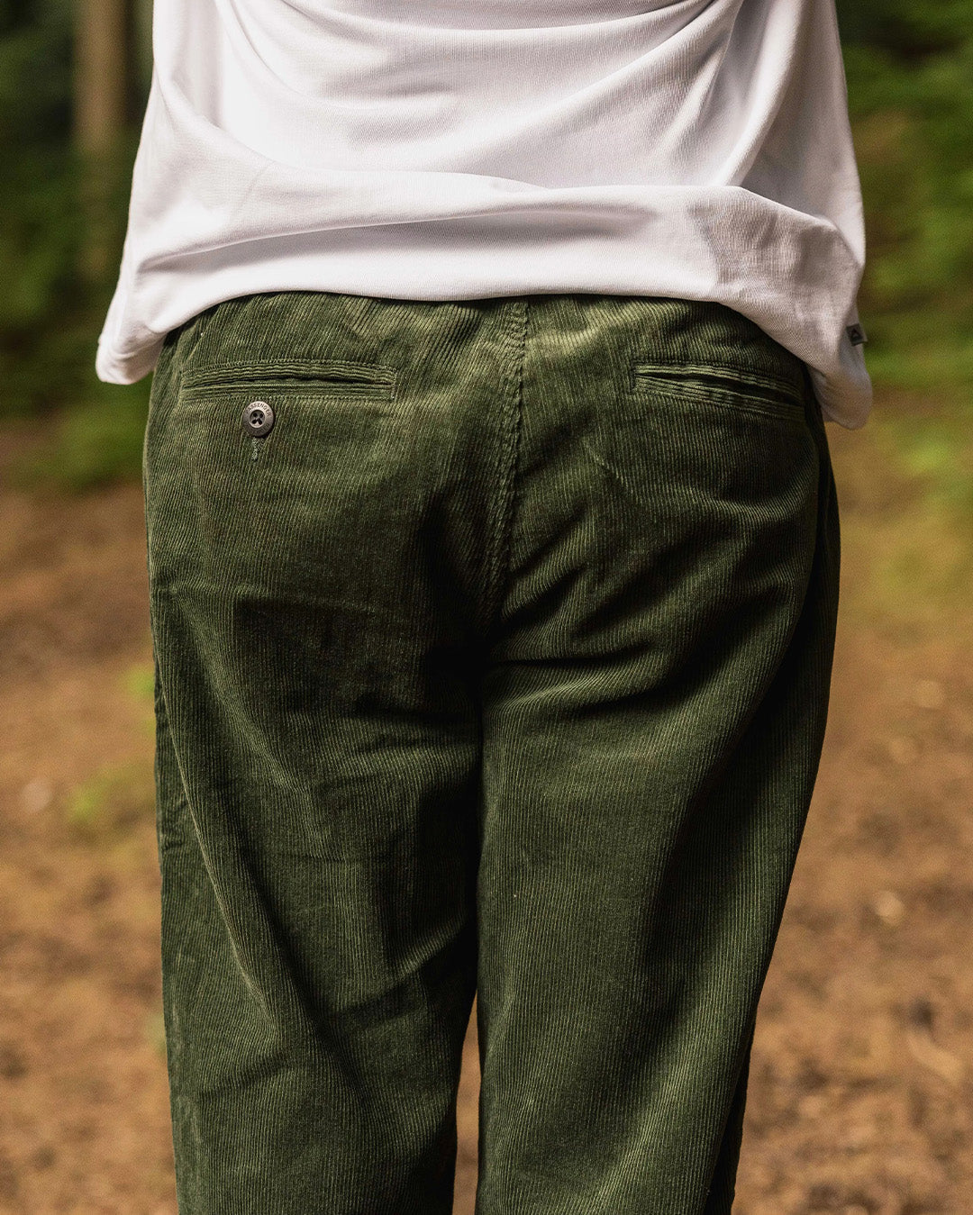 Adventurer Cord Trouser - Fir Tree