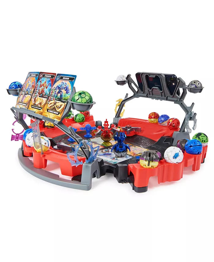 Bakugan Battle Arena with Exclusive Special Attack Dragonoid  Customizable  Spinning Action Figure and Playset