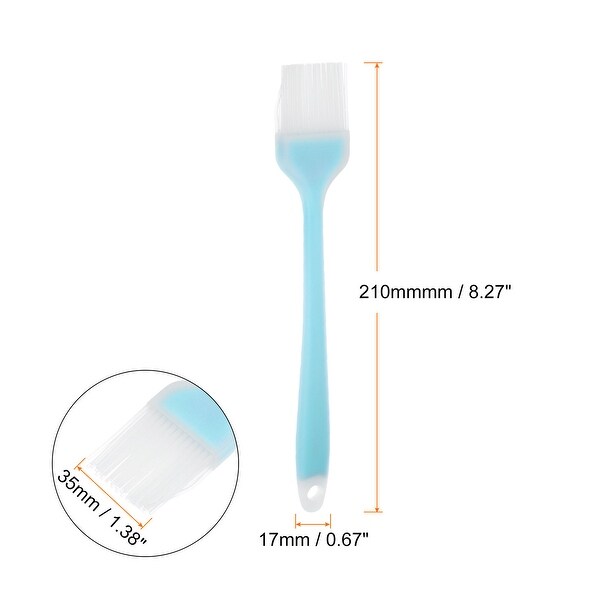 2pcs Silicone Pastry Brush， 1.38