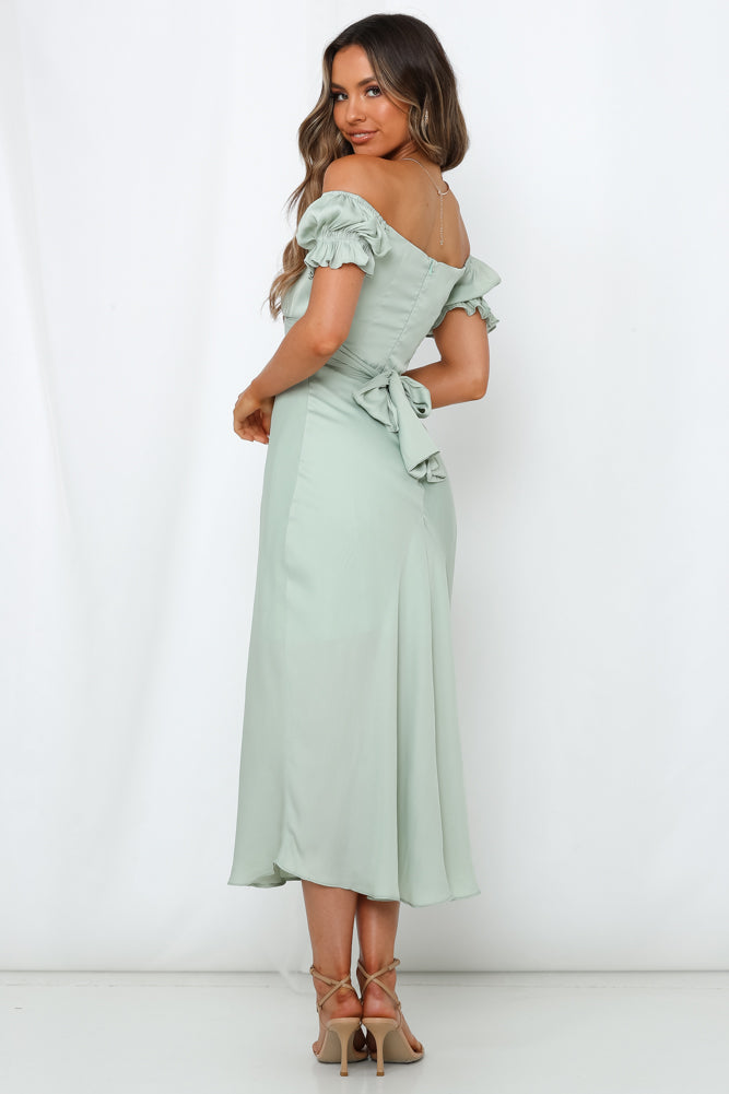 Sky Child Maxi Dress Pistachio