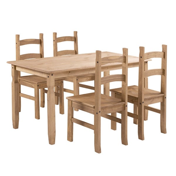 Wood Dining Table Corona Collection | Furniture Dash