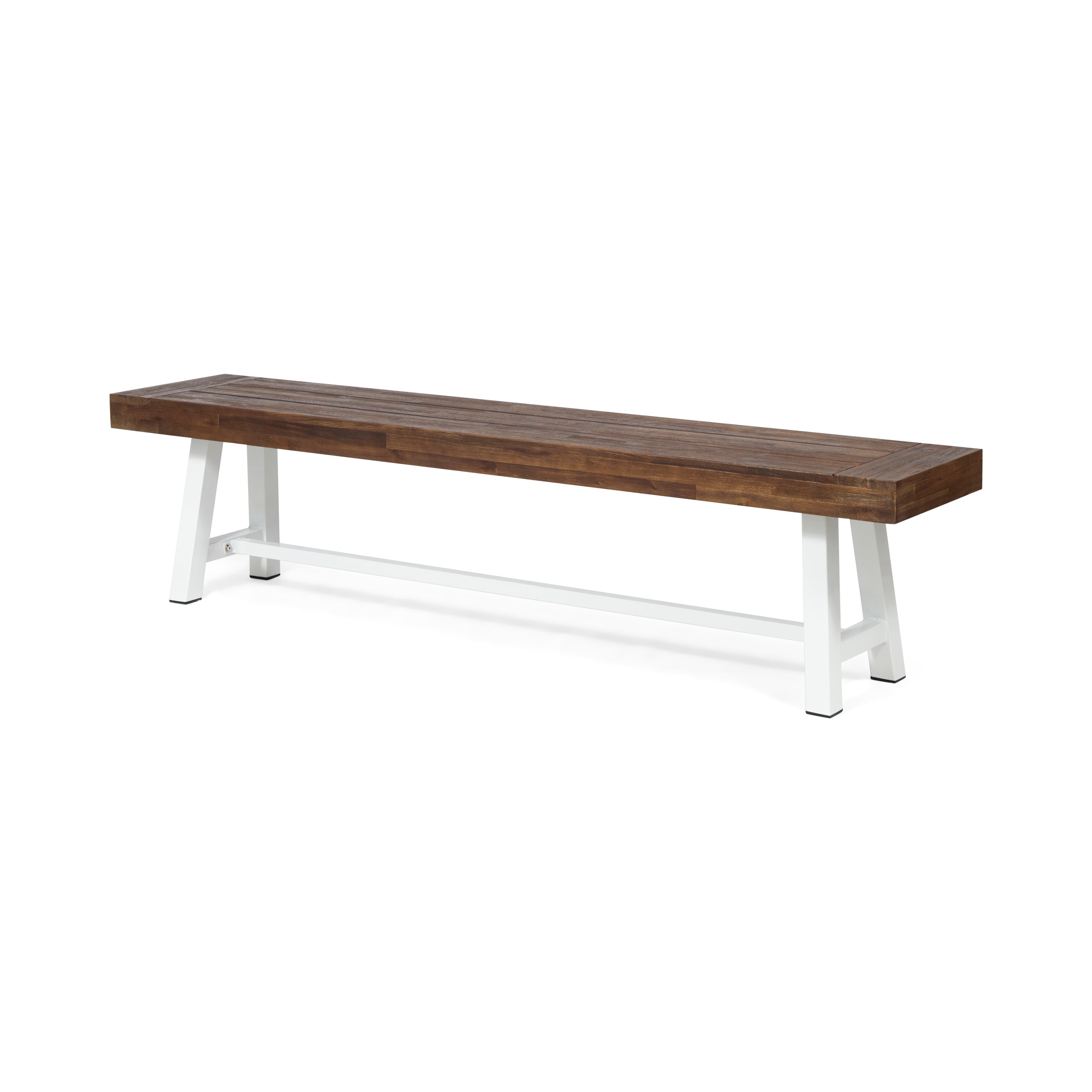 Marian Outdoor Acacia Wood Bench