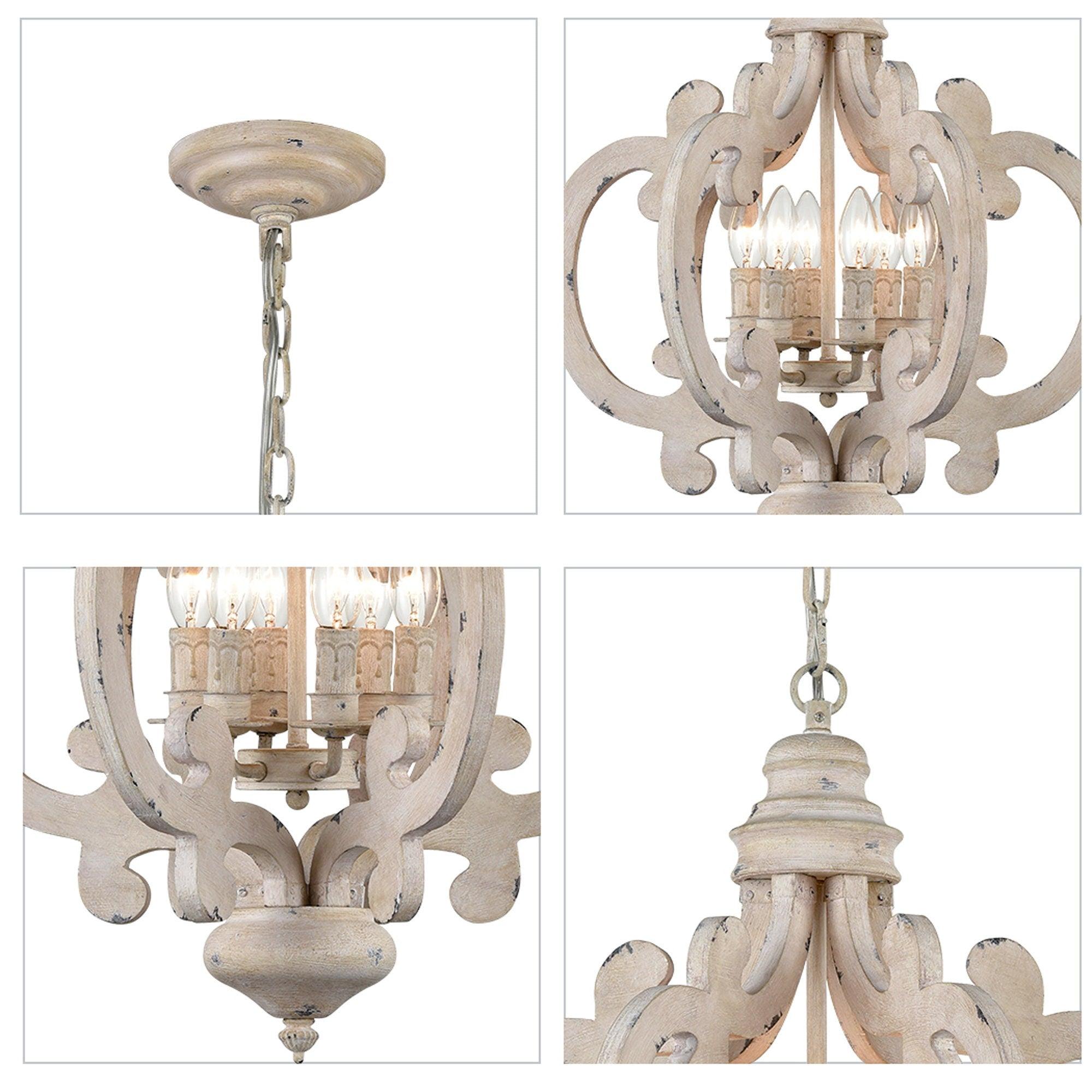 Antique White Style Chandelier