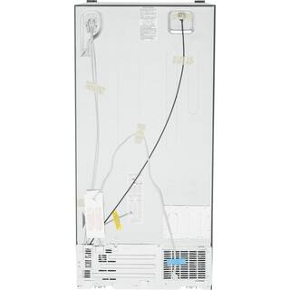 GE 23.0 cu. ft. Side by Side Refrigerator in Fingerprint Resistant Stainless Steel Standard Depth ENERGY STAR GSE23GYPFS