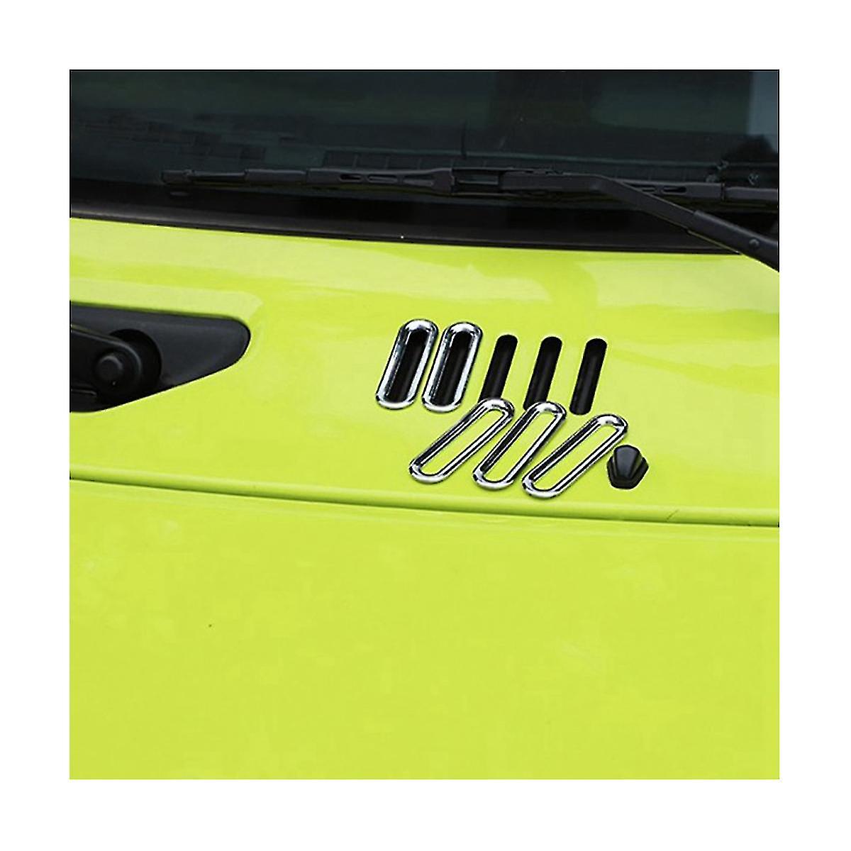 5 Piece Set Suitable For Jimny 2019-2020 Style In And Out Wind Ring Air Intake Sticker Decoration A