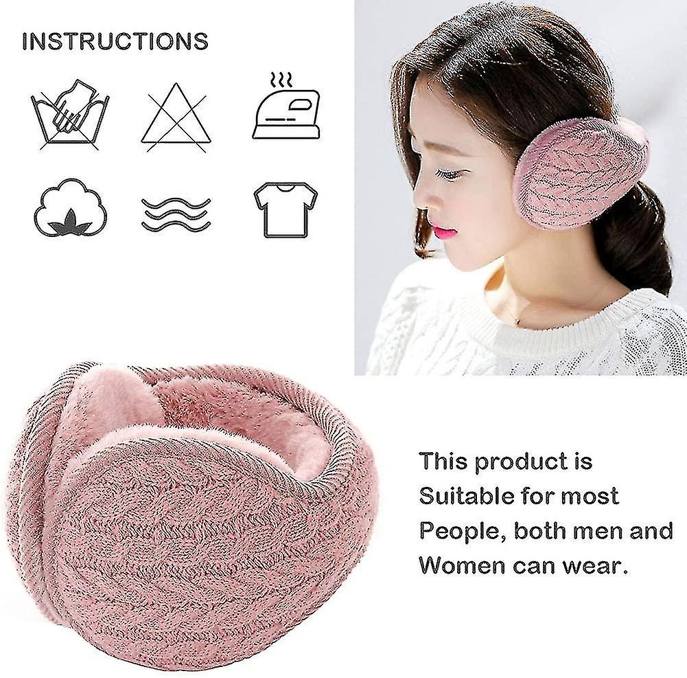 Winter Earmuffs - Warm Earmuffs Foldable Plush Winter Accessories For Unisex