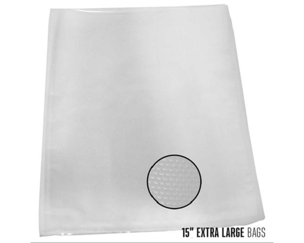 Weston Extra Large 15 x 18 Vacuum Bags 100 Count 300105K