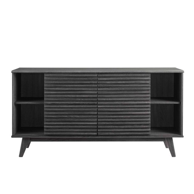 Render Sideboard Buffet Table Or Tv Stand Charcoal Modway