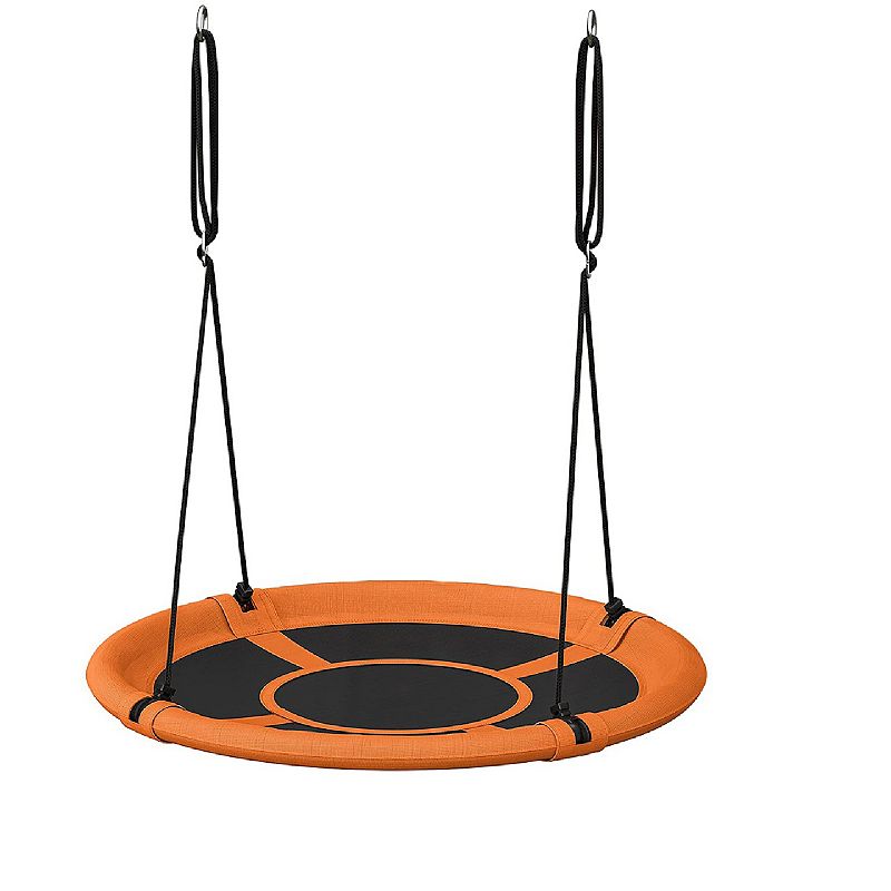 Saucer Tree Swing， 40 Inch， 700 Lb Load， Includes Hanging Kit