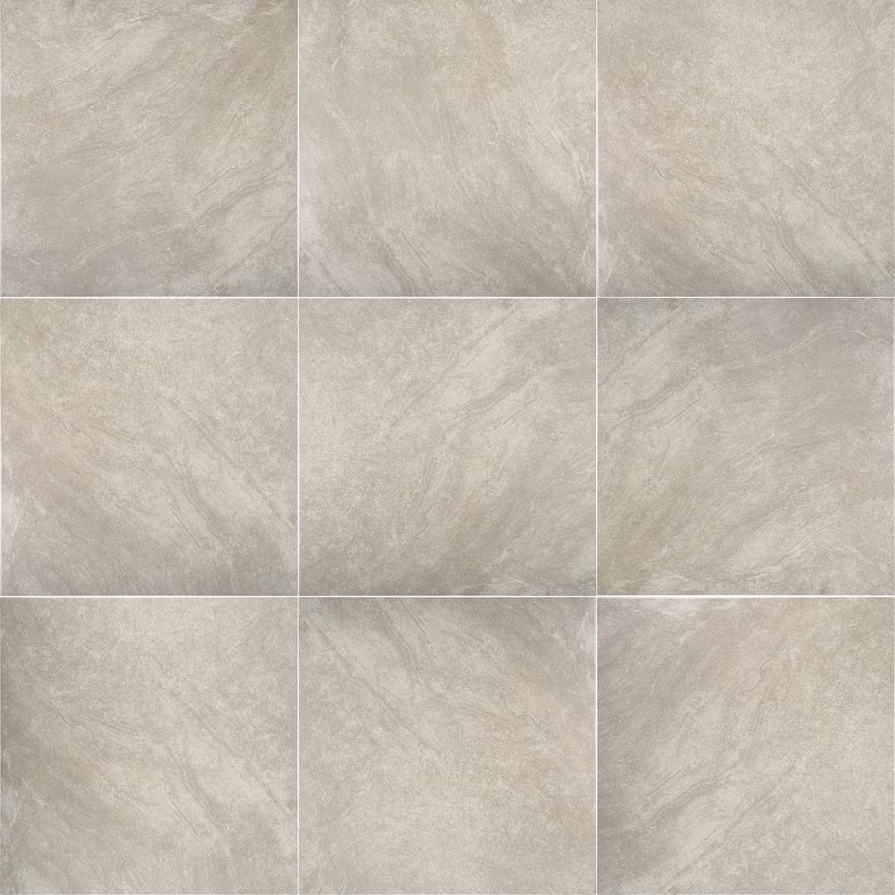 TrafficMaster Portland Stone Gray 18 in. x 18 in. Glazed Ceramic Floor and Wall Tile (348.8 sq. ft.  pallet) ULMK1818PL1PV