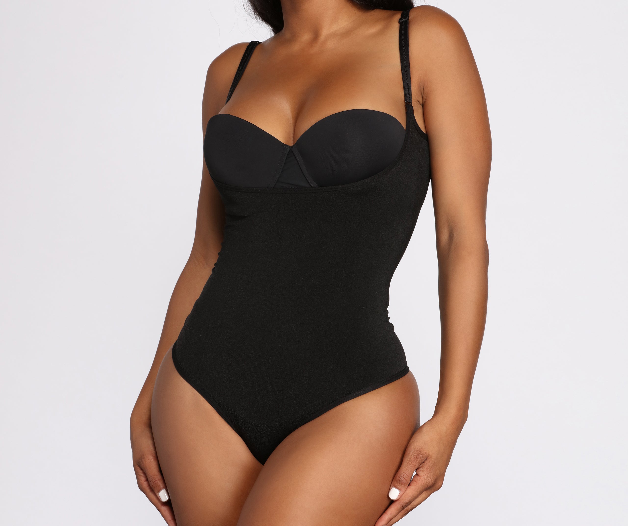 Seamless Thong Contouring Bodysuit