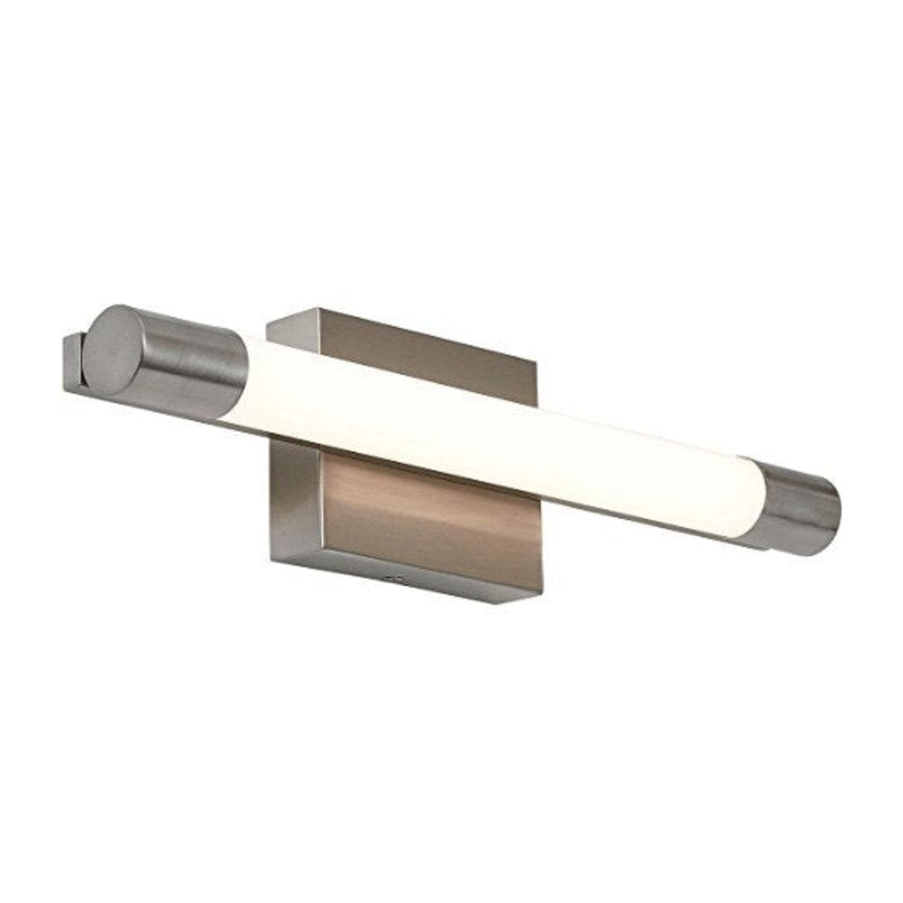 Slim Line Modern Frosted Vanity Light