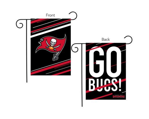 Briarwood Lane Tampa Bay Buccaneers Slogan Garden Flag Nfl Licens