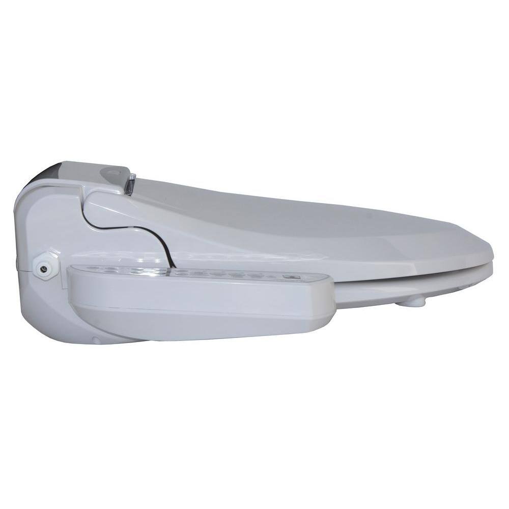 SPT Elongated Magic Clean Bidet with Dryer in White SB-2036L