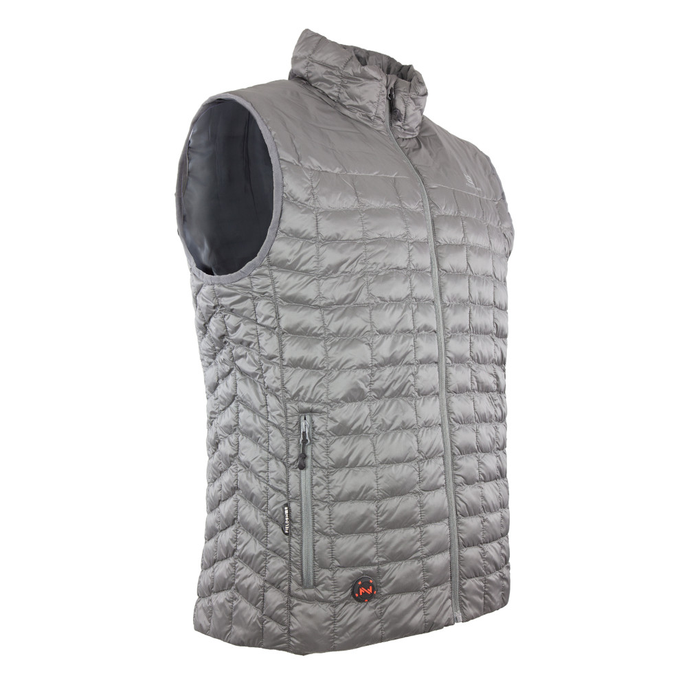 Mobile Warming Backcountry Vest Mens 7.4V Slate 2X ;