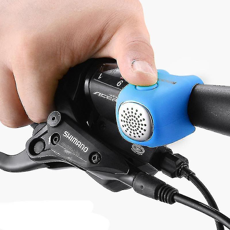 Bicycle Bell， Mountain Bike Electric Horn Waterproof Tape Bell 3 Kinds Of Ringtones Mini Bicycle Horn