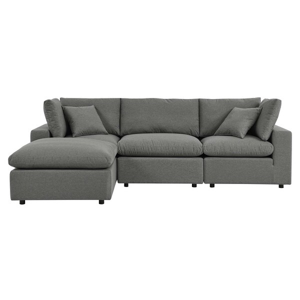 Commix 4Piece Outdoor Patio Sectional Sofa