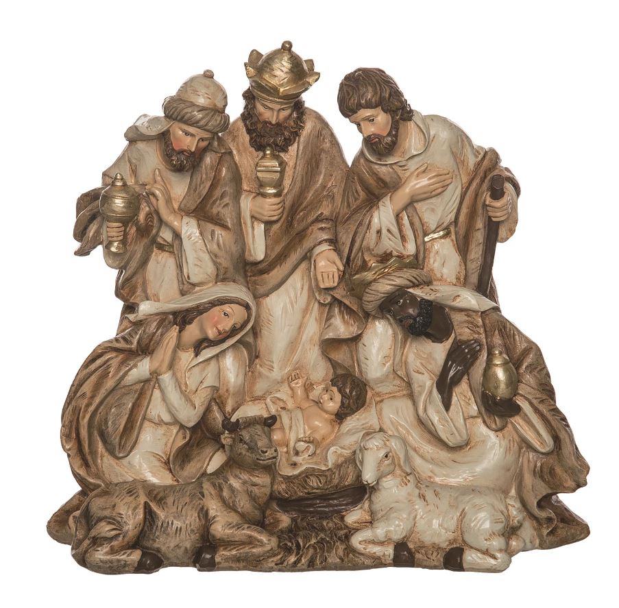 12 X 7 X 11 Nativity Set