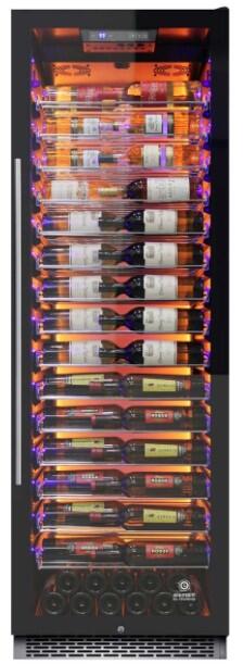 Element by Vinotemp EL168COMM Private Reserve Series 24 Inch Black Wine Cooler