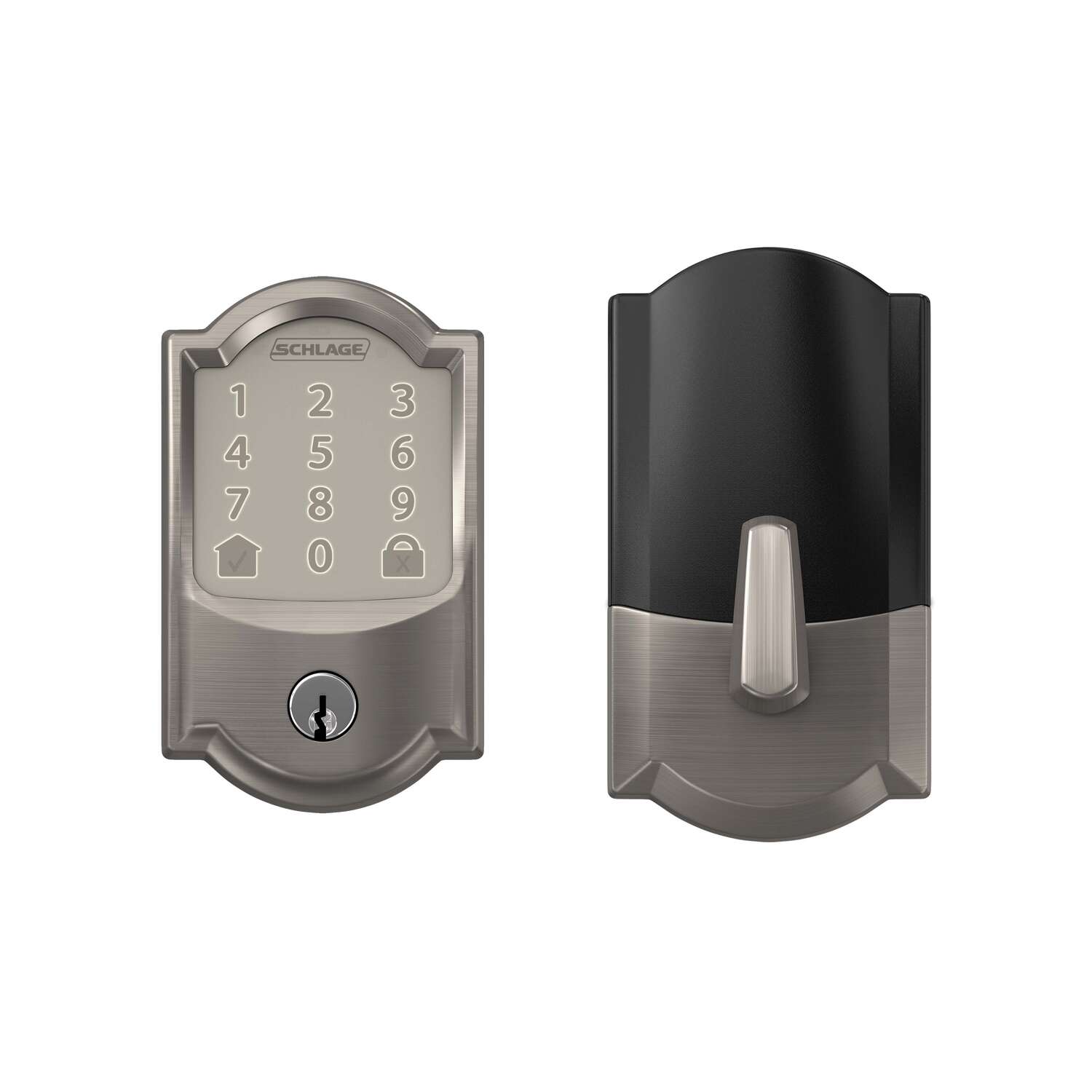 Schlage Encode Satin Nickel Metal Wifi Deadbolt