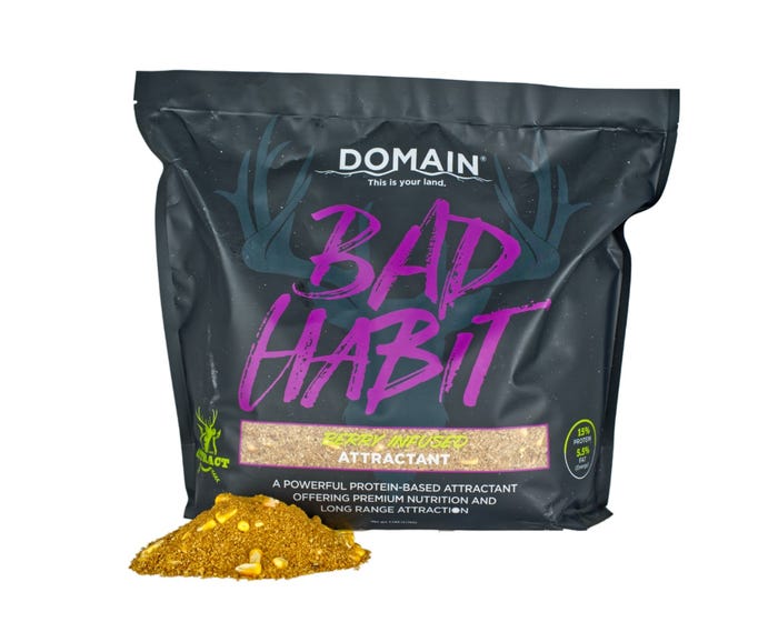 Domain Outdoor Bad Habit Deer Attractant， 7 lb. Bag - BHATT7